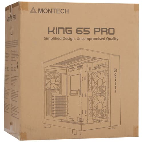 Корпус MONTECH KING 65 PRO [King 65 Pro (B)] черный thumb 16
