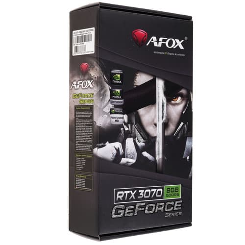 AFOX Видеокарта AFOX GeForce RTX 3070 GAMING [AF3070-8192D6H7-V3], фото 10
