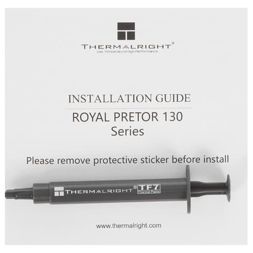 Thermalright Кулер для процессора Thermalright Royal Pretor 130 WHITE [RP130-WH] белый, фото 9