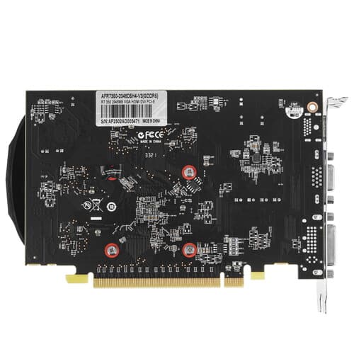 AFOX Видеокарта AFOX AMD Radeon R7 350 [AFR7350-2048D5H4-V3], фото 2