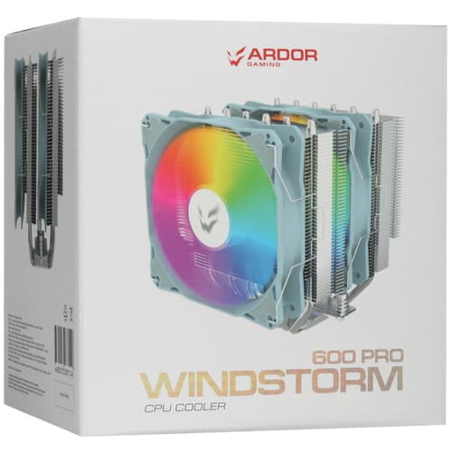 ARDOR GAMING Кулер для процессора ARDOR GAMING Windstorm 600 PRO  серый, фото 11