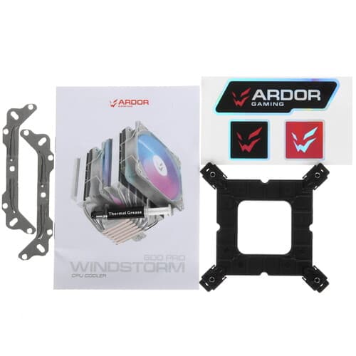 ARDOR GAMING Кулер для процессора ARDOR GAMING Windstorm 600 PRO  серый, фото 9