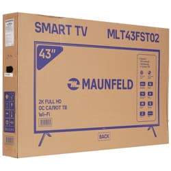 MAUNFELD 43" (109 см) Телевизор Maunfeld MLT43FST02 черный, фото 12