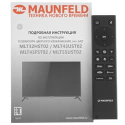 MAUNFELD 43" (109 см) Телевизор Maunfeld MLT43FST02 черный, фото 11