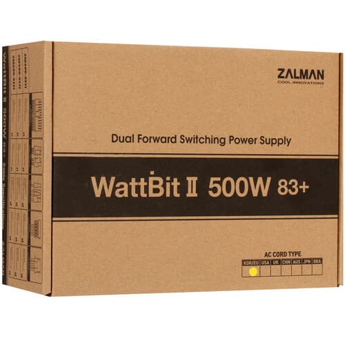 Блок питания ZALMAN Wattbit II 500W [ZM500-XE II] черный thumb 8