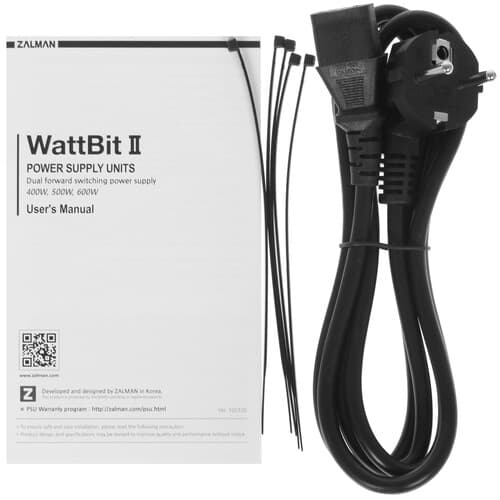 Блок питания ZALMAN Wattbit II 500W [ZM500-XE II] черный thumb 6