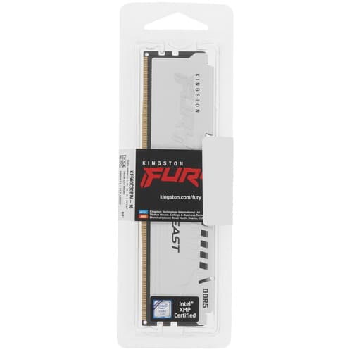 Kingston FURY Оперативная память Kingston FURY Beast White RGB [KF560C30BW-16] 16 ГБ, фото 3