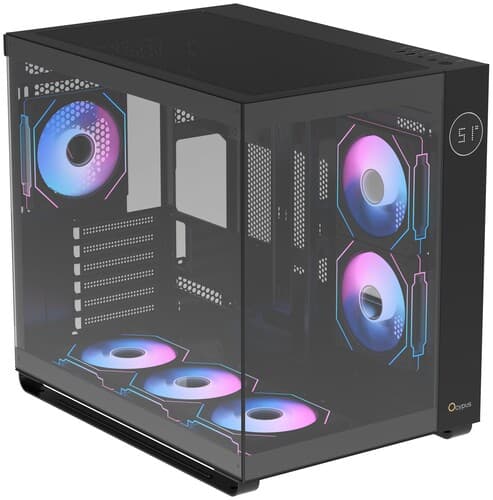 Корпус Ocypus Iota C70 ARGB [Iota-C70-BKD600XX-GL] черный thumb 2