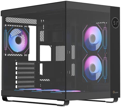 Корпус Ocypus Iota C70 ARGB [Iota-C70-BKD600XX-GL] черный thumb 1