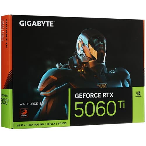 GIGABYTE Видеокарта GIGABYTE GeForce RTX 5060 Ti WINDFORCE [GV-N506TWF2-16GD], фото 10