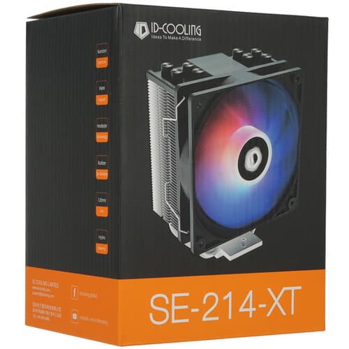 ID-Cooling Кулер для процессора ID-COOLING SE-214-XT [LGA1700]  черный, фото 12