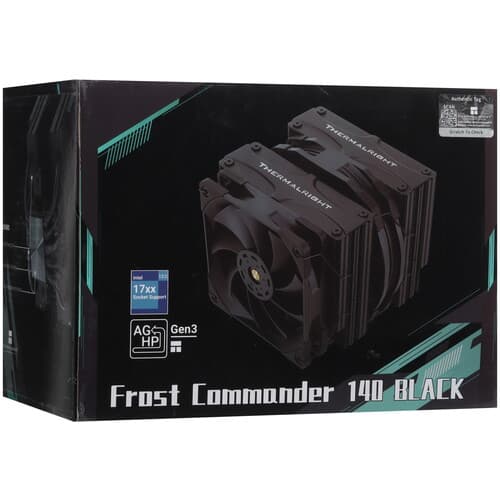 Thermalright Кулер для процессора Thermalright Frost Commander 140 Black [FC-140-BL] черный, фото 10