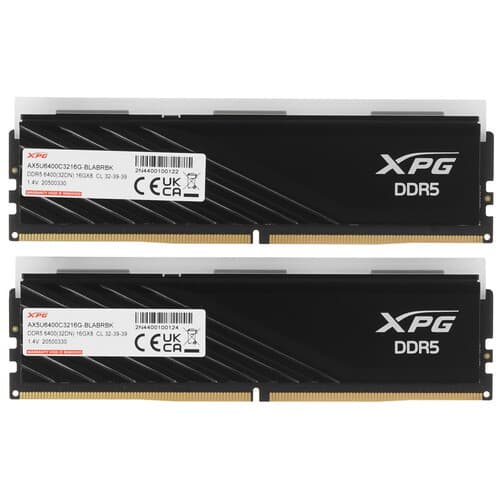 XPG (ADATA) Оперативная память ADATA XPG Lancer Blade RGB [AX5U6400C3216G-DTLABRBK] 32 ГБ, фото 3