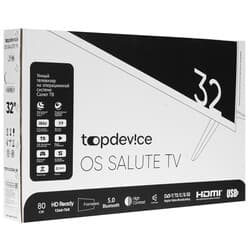 Topdevice 32" (80 см) Телевизор Topdevice TDTV32CS08H черный, фото 13