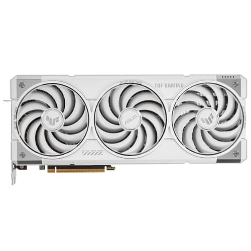 ASUS Видеокарта ASUS GeForce RTX 5070 Ti TUF Gaming White OC Edition [TUF-RTX5070TI-O16G-WHITE-GAMING]