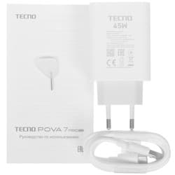 Tecno 6.78" Смартфон Tecno POVA 7 Pro 5G 256 ГБ черный, фото 10