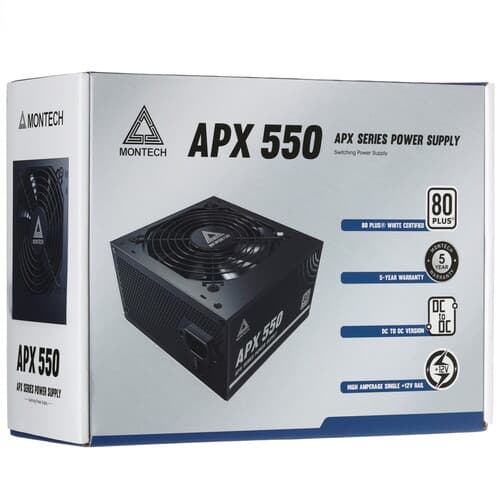 Блок питания MONTECH APX 550W [XWYA11-550W] черный thumb 8