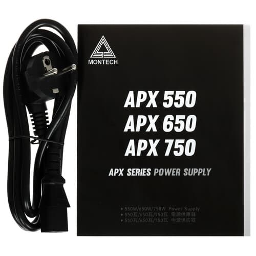 Блок питания MONTECH APX 550W [XWYA11-550W] черный thumb 6