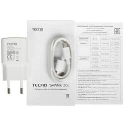 Tecno 6.67" Смартфон Tecno SPARK 30C 256 ГБ зеленый, фото 11