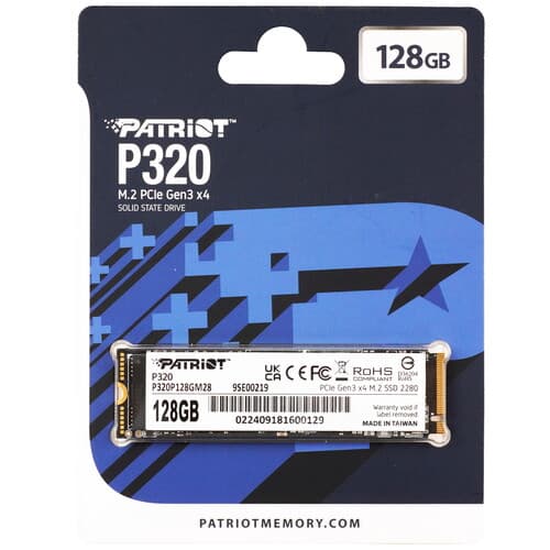 128 ГБ M.2 NVMe накопитель Patriot P320 [P320P128GM28] thumb 1