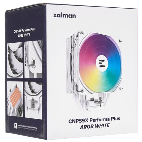 ZALMAN Кулер для процессора ZALMAN CNPS9X PERFORMA PLUS ARGB  белый, фото 13