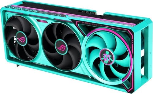 ASUS Видеокарта ASUS GeForce RTX 5080 ROG Astral OC HATSUNE MIKU EDITION [ROG-ASTRAL-RTX5080-O16G-MIKU-W], фото 5