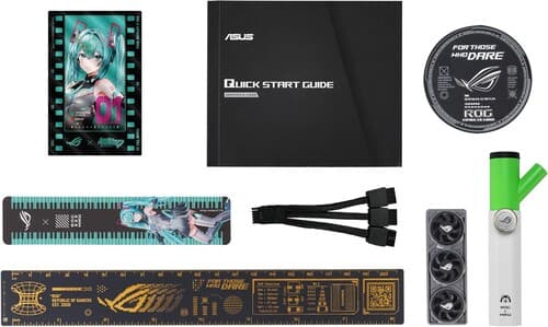ASUS Видеокарта ASUS GeForce RTX 5080 ROG Astral OC HATSUNE MIKU EDITION [ROG-ASTRAL-RTX5080-O16G-MIKU-W], фото 20