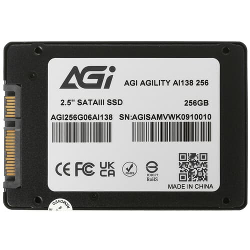 AGI 256 ГБ 2.5" SATA накопитель AGI AI138 [AGI256G06AI138], фото 2