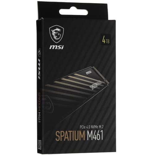 4000 ГБ M.2 NVMe накопитель MSI SPATIUM M461 [S78-440R030-P83] thumb 4