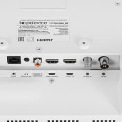 Topdevice 24" (60 см) Телевизор Topdevice TDTV24CS08H белый, фото 8