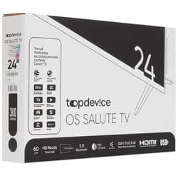 Topdevice 24" (60 см) Телевизор Topdevice TDTV24CS08H белый, фото 12