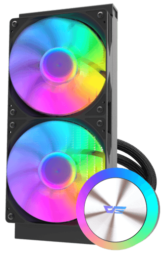 Система охлаждения Darkflash DG240 черная thumb 3