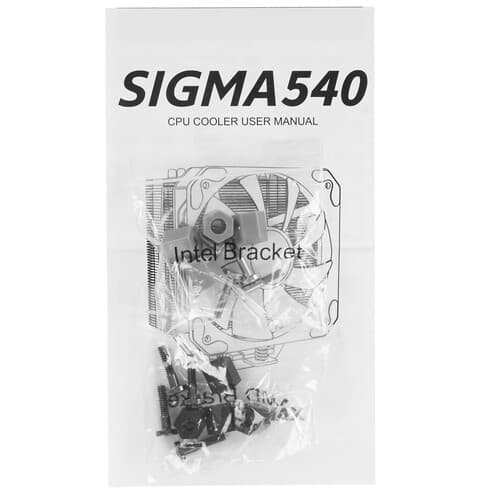 GameMax Кулер для процессора GameMax Sigma 540  черный, фото 9