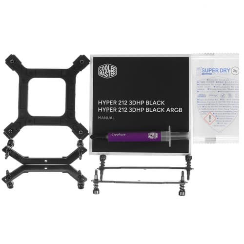 CoolerMaster Кулер для процессора Cooler Master HYPER 212 3DHP BLACK ARGB [MAY-T2HP-217PA-R1] черный, фото 10
