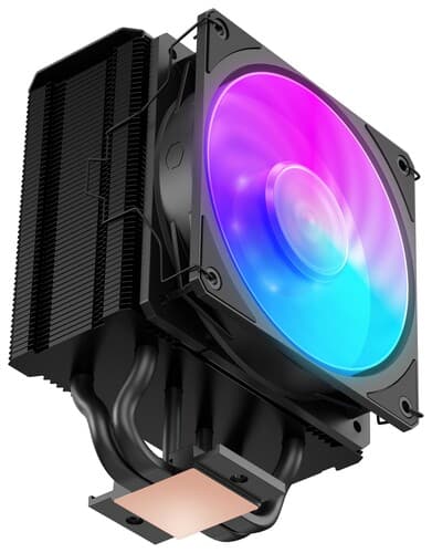 CoolerMaster Кулер для процессора Cooler Master HYPER 212 3DHP BLACK ARGB [MAY-T2HP-217PA-R1] черный, фото 13