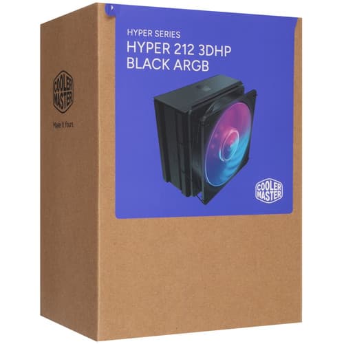 CoolerMaster Кулер для процессора Cooler Master HYPER 212 3DHP BLACK ARGB [MAY-T2HP-217PA-R1] черный, фото 12