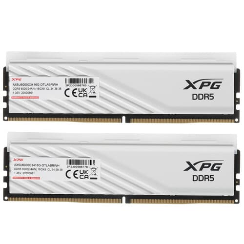 XPG (ADATA) Оперативная память ADATA XPG Lancer Blade RGB [AX5U6000C3416G-DTLABRWH] 32 ГБ, фото 3