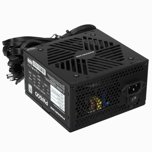 Блок питания PowerCase PW600 [PS-600W-DC] черный thumb 3