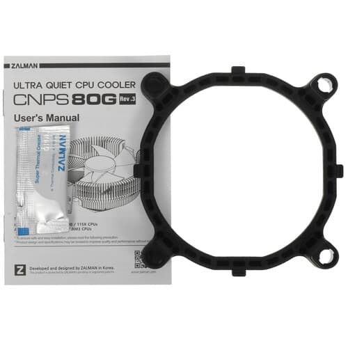 ZALMAN Кулер для процессора ZALMAN CNPS80G Rev.3  черный, фото 5