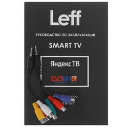 Leff 54.6" (139 см) Телевизор Leff 55U570T черный, фото 11