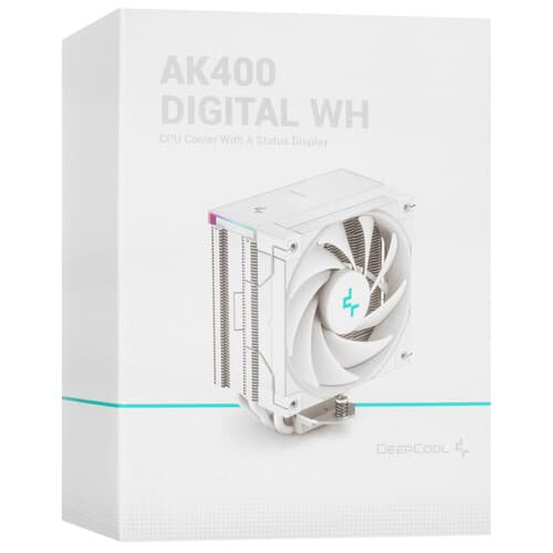 DEEPCOOL Кулер для процессора DEEPCOOL AK400 DIGITAL WH [R-AK400-WHADMN-G] белый, фото 12