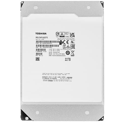 22 ТБ Жесткий диск Toshiba MG10 Series [MG10AFA22TE] thumb 1