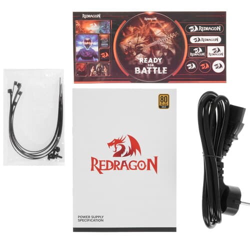 Блок питания Redragon RGPS-850W [70489] черный thumb 7