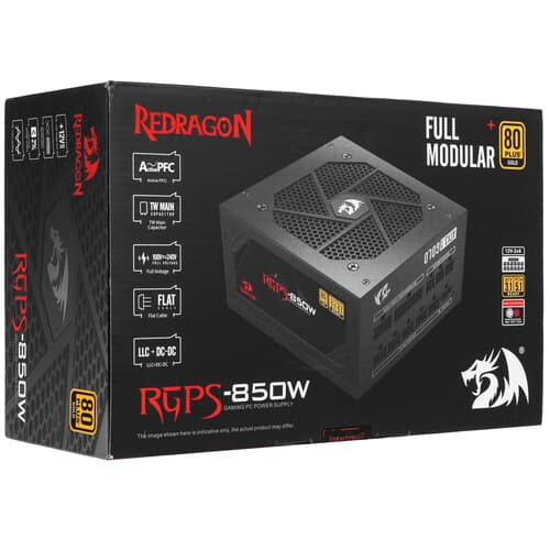 Блок питания Redragon RGPS-850W [70489] черный thumb 9