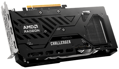 Asrock Видеокарта ASRock AMD Radeon RX 9060 Challenger [RX9060 CL 8G], фото 14