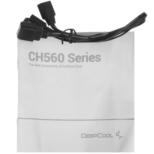 Корпус DEEPCOOL CH560 [R-CH560-WHAPE4-G-1] белый thumb 15