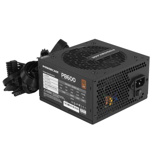 Блок питания PowerCase PB600 [PS-600B-DC] черный thumb 2