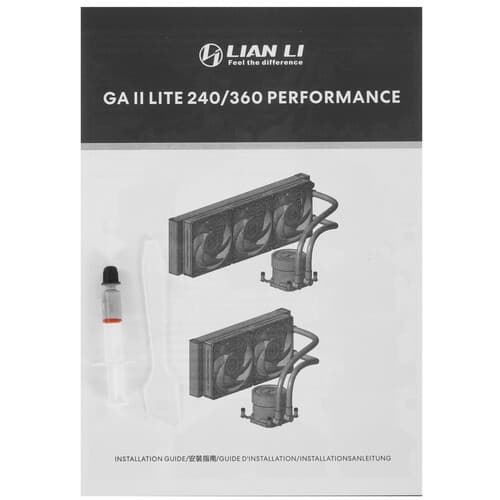 Система охлаждения LIAN LI GALAHAD II LITE 240P черная thumb 9