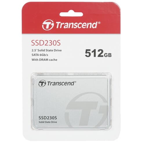 Transcend 512 ГБ 2.5" SATA накопитель Transcend 230S [TS512GSSD230S]