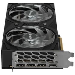 KFA2 Видеокарта KFA2 GeForce RTX 5060 ROCK(X) OC 2FAN RGB Black [56NSN8MDDAEK], фото 4